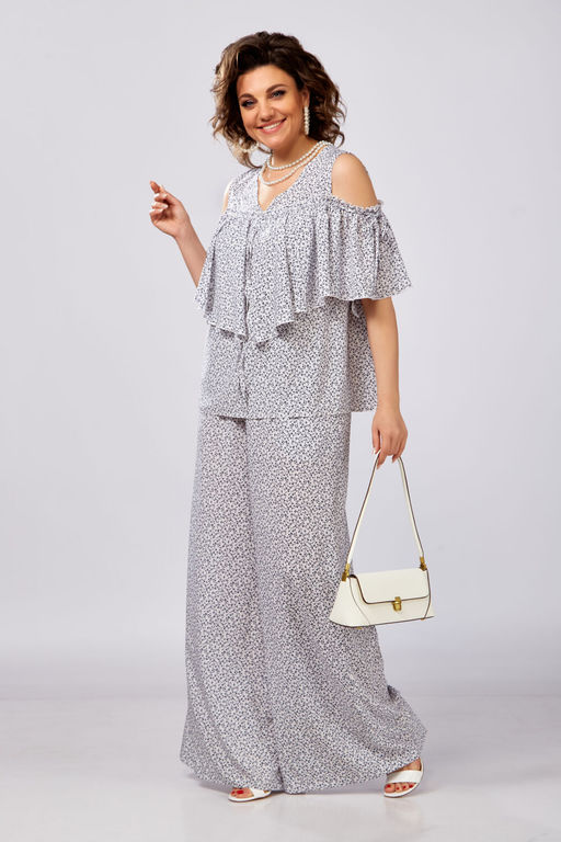 Костюм LADY SECRET 2996/1 белый+ синий