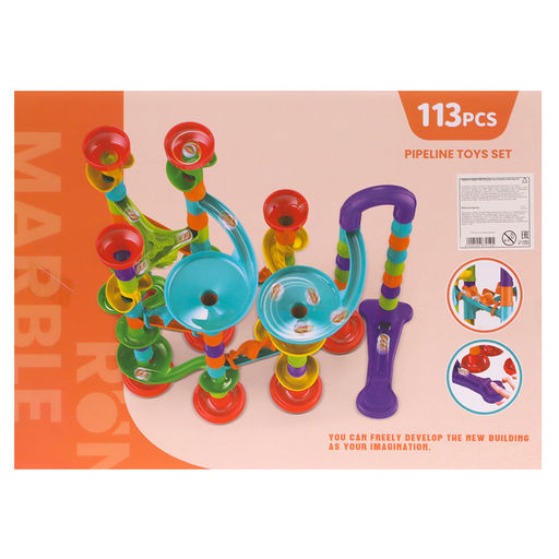 Конструктор марблс Трубчатые лабиринты, 113 детали - Simaland фото 10