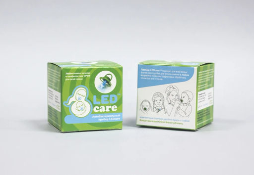 Led care / Соска антибактериальная светодиодная LEDcare