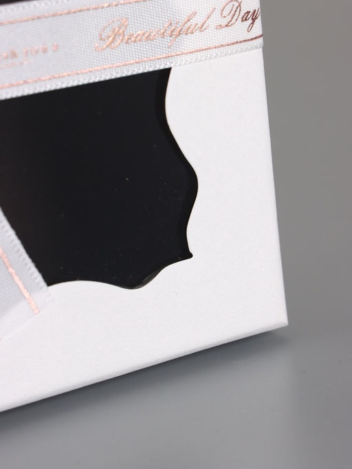 Набор подарочных коробок 3 в 1, прямоугольные с окном, белый, 23×16×9.5; 21×14×8; 19×12×6.5 см