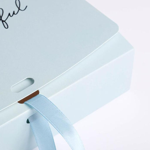 Коробка складная подарочная Поздравляю, 20 х 18 х 5 см, БЕЗ ЛЕНТЫ - Дарите счастье фото 4