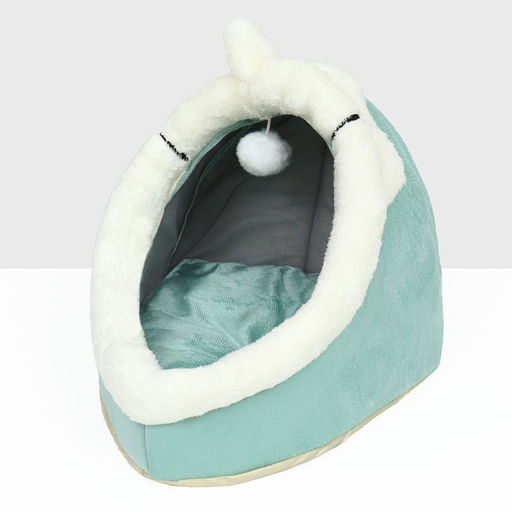 Домик для животных Единорог, 31 х 30 х 28см, зелёный - Пижон фото 3