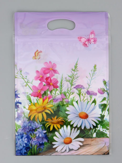 Цена за 50 шт. Пакет подарочный, с zip-lock застежкой, "Ёжик", 15х23 ± 1см