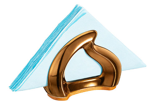 Салфетница 12,5*5*10 см Кристалл Бронза на дер. подставке - Elan gallery фото 7