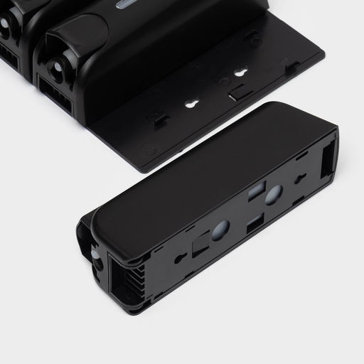 Диспенсер для мыла SAVANNA, механический, 3 отсека по 350 мл, шампунь, кондиционер, гель, чёрный фото 9