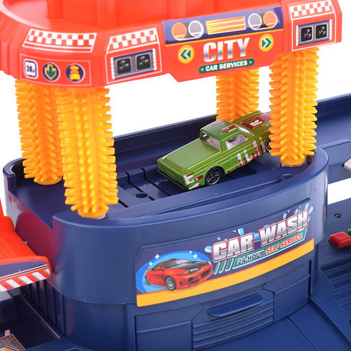 Парковка-Автомойка "Дорожные знаки" в коробке