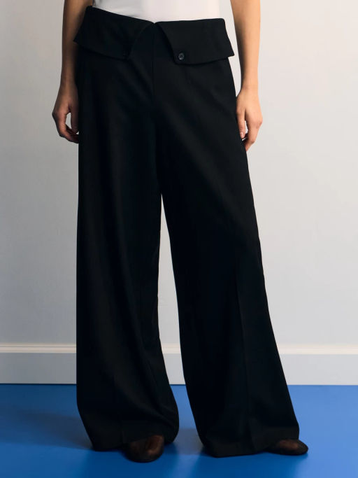 Прямые брюки с вискозой в составе / Zarina