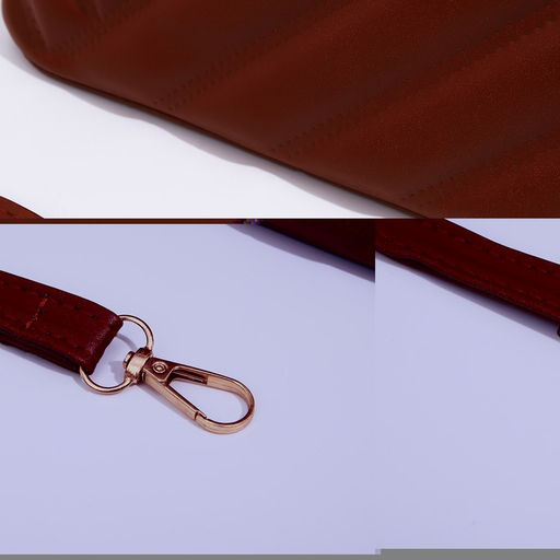 Сумка-клатч на клапане, цвет рыжий - Simaland фото 5