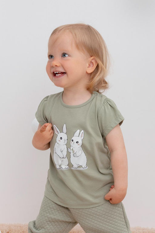 КР 302260/оливковый хаки к435 фуфайка д/дев яс