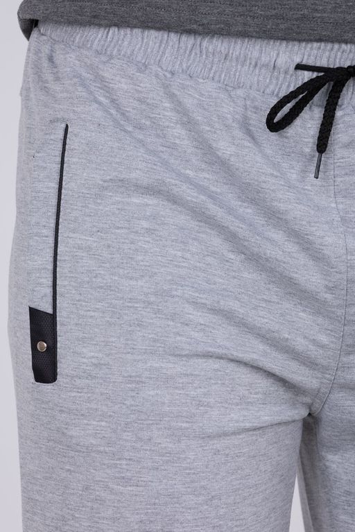 Брюки спортивные 
 3.MM001A-серый-светлый