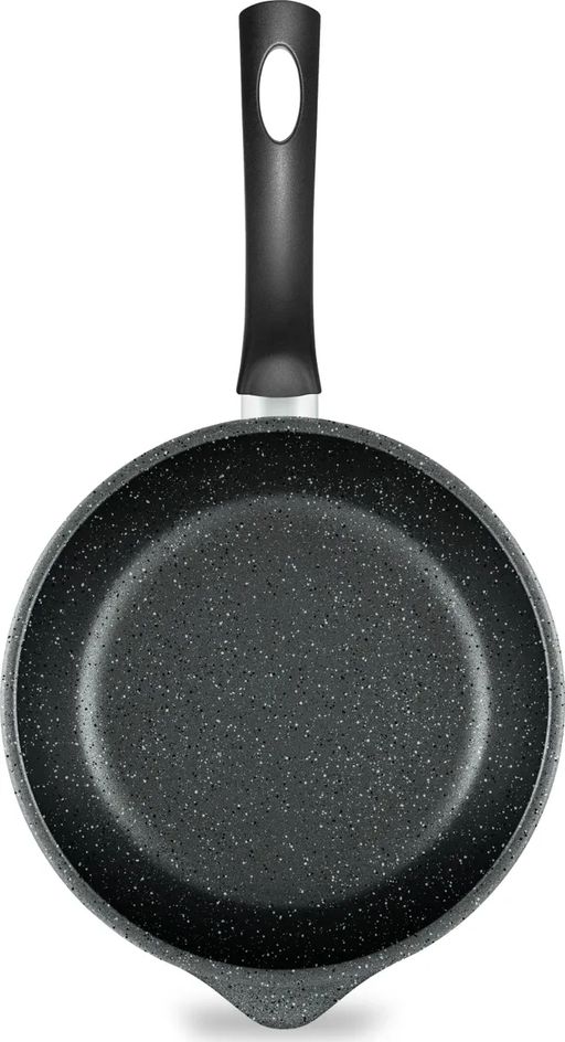 Сковорода Готовить легко stone, несъемная ручка, 20 см - Нева металл посуда фото 3