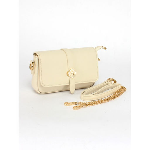 Сумка женская искусственная кожа YDR-2527, 1отд, плечевой ремень, молочный SALE 253909