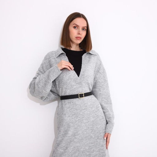 Ремень женский, ширина 2,4 см, пряжка метал, цвет чёрный - Simaland фото 3