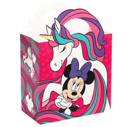 Пакет подарочный с упаковочной бумагой тишью, Единорог, 22?22?12 см, упаковка, Минни Маус - Дарите счастье фото 4