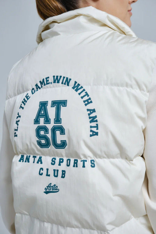 Пуховый жилет Белый - Anta sport фото 10