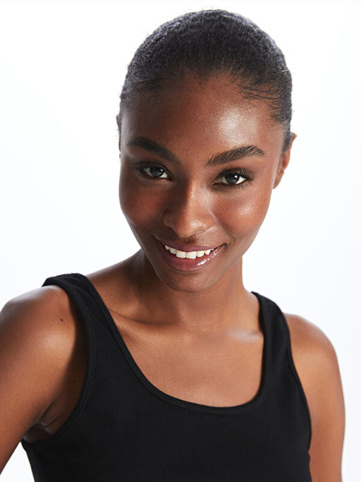 Kad?n U Yaka D?z Atlet