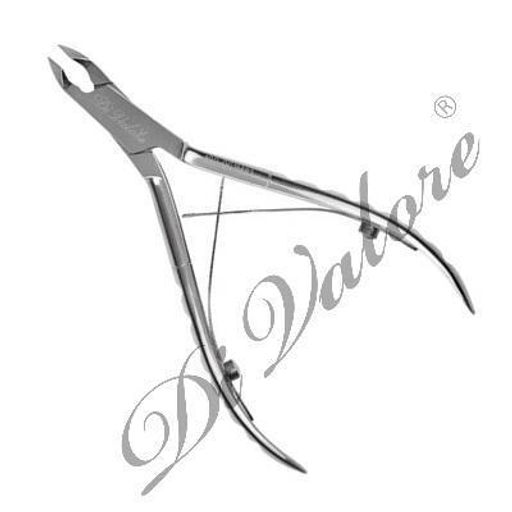Di Valore 102-001M#1 Кусачки для ногтей и кутикулы дл.10см, длина лезвий 4мм БЛЕСТЯЩИЕ