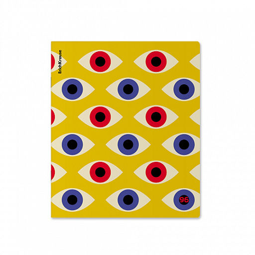 Цена за 5 шт. Тетрадь общая ученическая ErichKrause Bauhaus, 96 листов, клетка, матовая ламинация+выборочный лак_MIX-PACK  фото 3