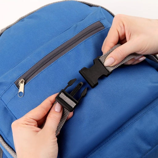 Цена за 5 шт. Фастекс 25 мм, нагрузка до 15 кг, 10 шт., чёрный