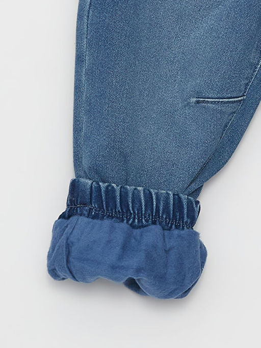 Beli Lastikli Basic Erkek Bebek Jean Pantolon - Waikiki фото 3