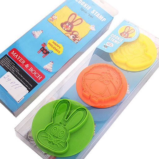 24011 Формочки с поршнем 3 прЗверушки МВ (х24) - Mayer&boch фото 4