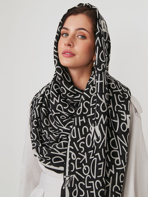 Большой, мягкий, тонкий и очень нежный двусторонний палантин - Tantino фото 9