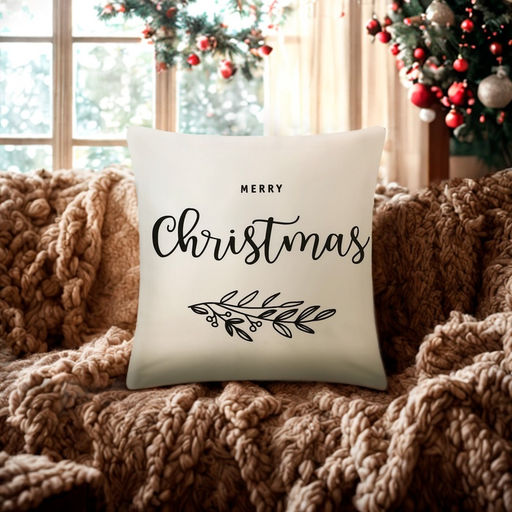 Наволочка декоративная новогодняя Этель. Christmas, 40?40 см, велюр