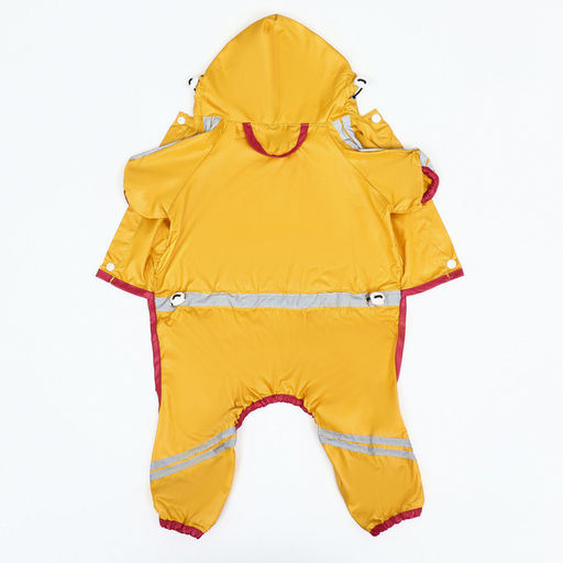 Комбинезон для собак, демисезонный, размер L (ДС 28-30, Ог 43-45, ОШ 31-33 см), жёлтый - Simaland фото 14