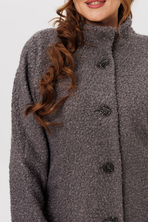 Пальто Michel Chic 363/1 темно-серый  фото 2