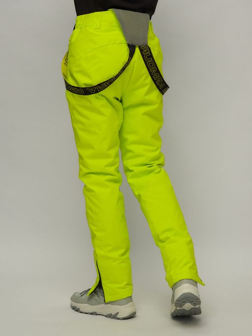 Горнолыжный костюм женский салатового цвета 02201Sl - Chunmai фото 64