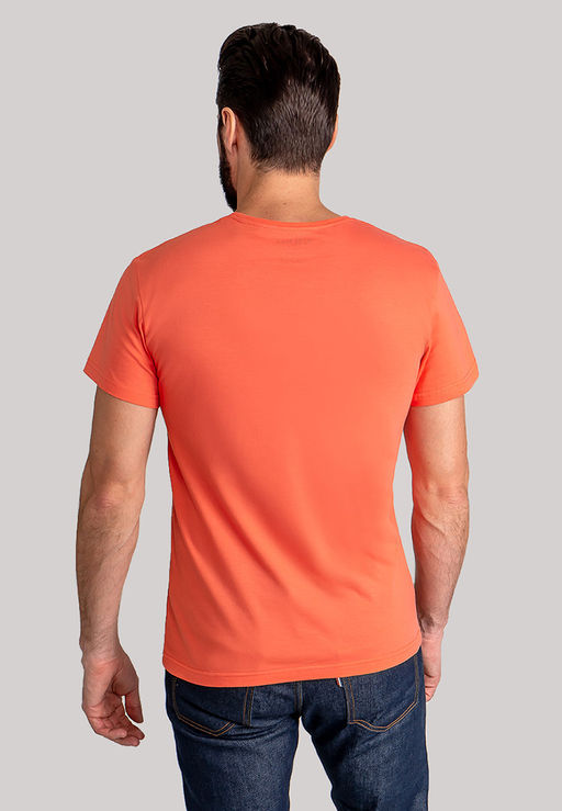 Футболка мужская короткий рукав GREG G145-RD-9012_R (коралл)  фото 2