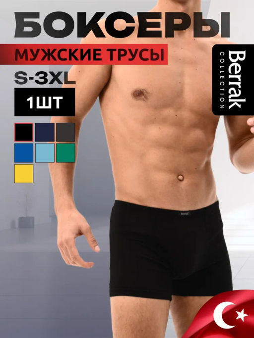 Мужские трусы Berrak 4488