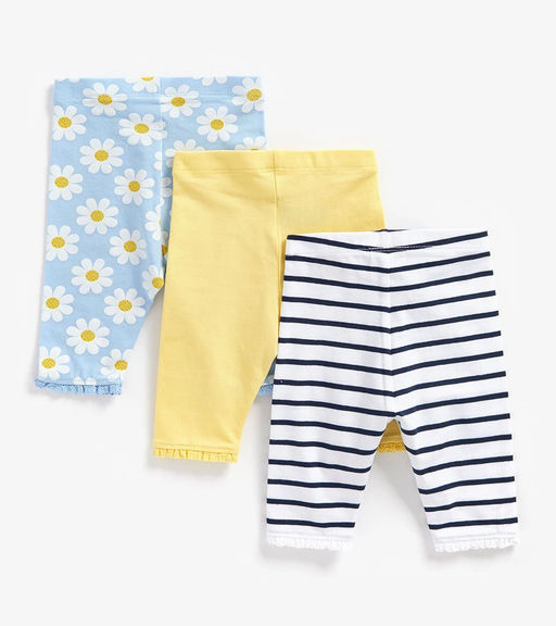 Mothercare / Легинсы укороченные 3 шт.  фото 2