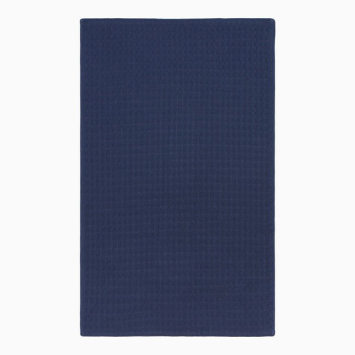 Цена за 2 шт. Полотенце Доляна цв. индиго 35х60 см, 100% хл., крупная вафля 220 г/м2  фото 2