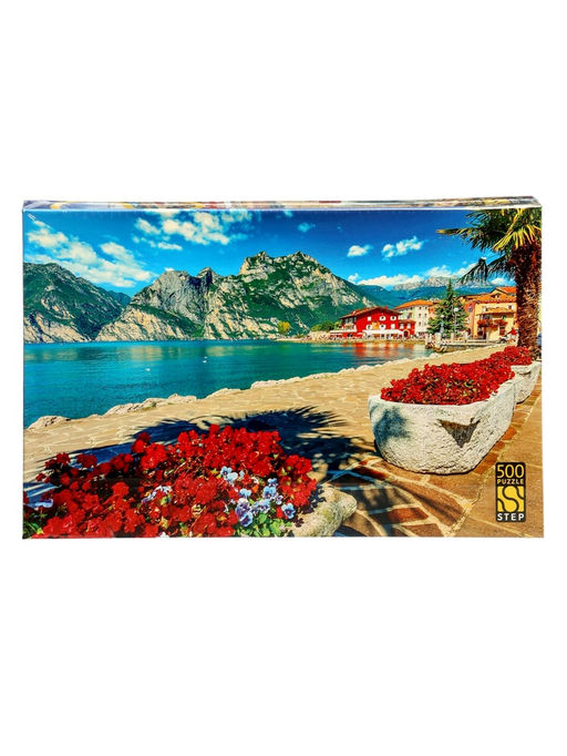 Пазл «Озеро Гарда, Италия», 500 деталей