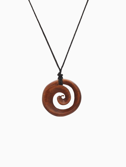 Кулон «Спираль», дерево соно