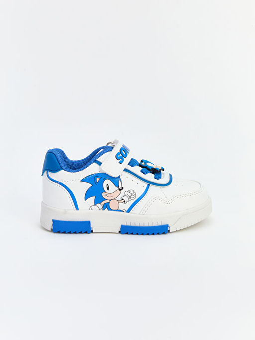 Sonic Bask?l? Erkek Bebek Spor Ayakkab?