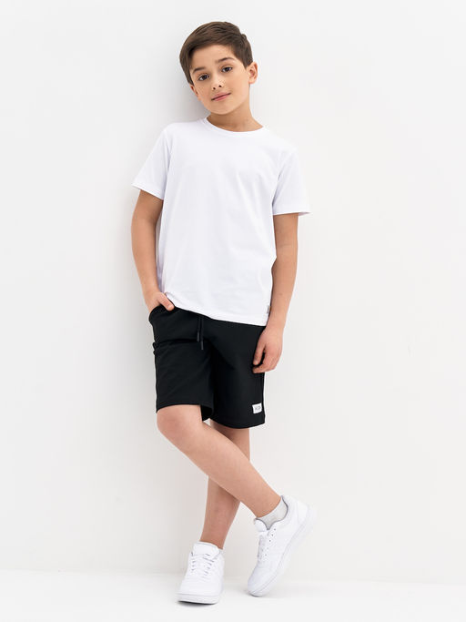 Черные шорты для мальчика - Kogankids фото 6