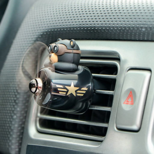 Набор ароматизаторов автомобильных в дефлектор «Мишка пилот» 5 ароматов