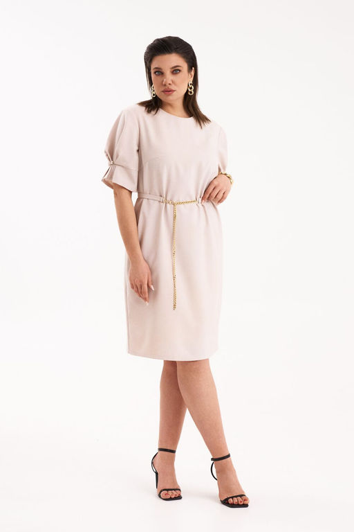 Платье KaVari 1110.1 пудровый  фото 4