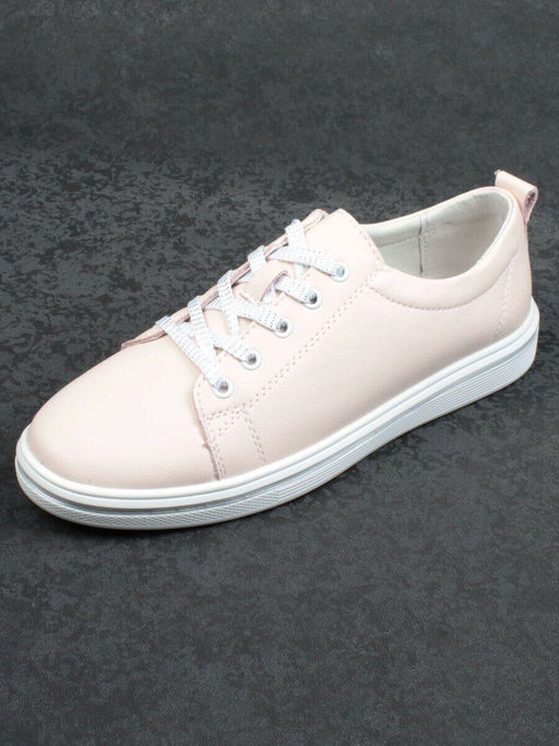 05-PDA16-4 Кроссовки женские (натуральная кожа) - Фабричный китай фото 5
