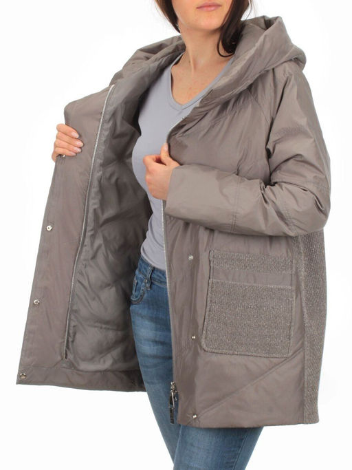 2348 DK. GRAY Куртка демисезонная женская (тинсулейт) - Fashion фото 7