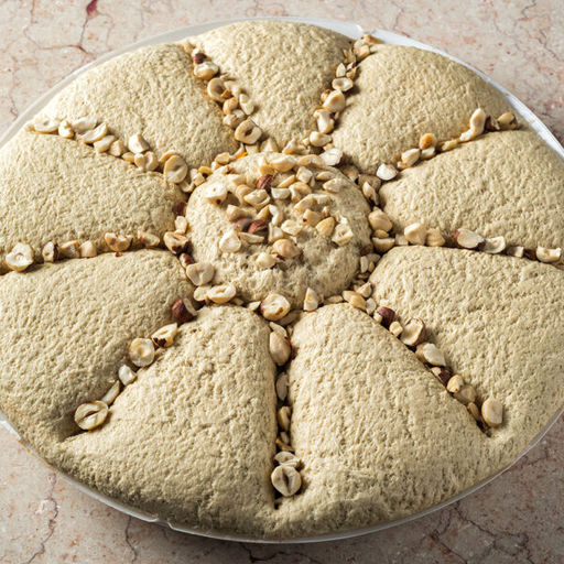 ХАЛВА ТАХИННАЯ С ФУНДУКОМ