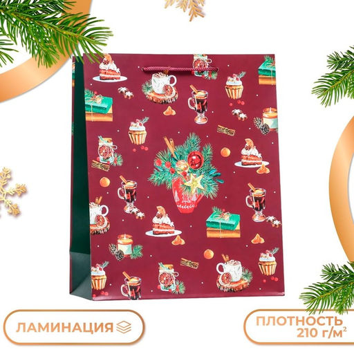 Пакет подарочный В ожидании чуда , 26 х 32 х 12 см - Simaland фото 9