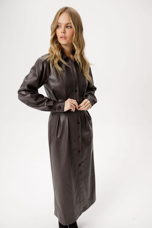 Платье Pirs 6348 коричневый