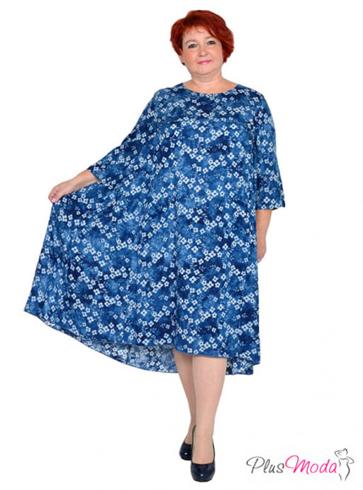 Платье Модель №1498 размеры 44-84 - Plusmoda фото 8