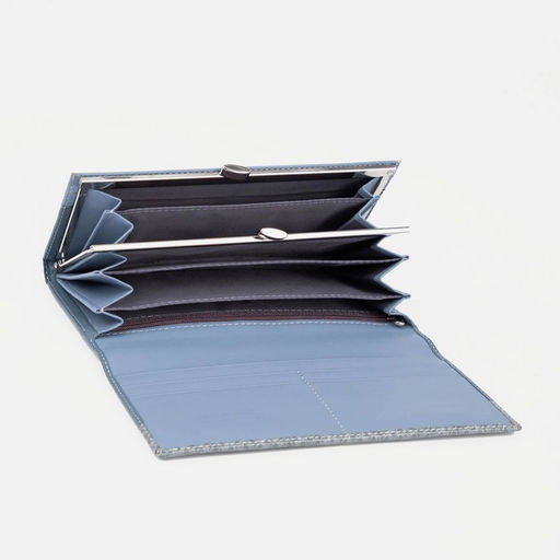 Кошелёк на магнитах, цвет голубой - Simaland фото 3