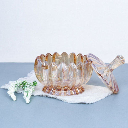 Сахарница 250 мл тонированная перламутр / TG049 /уп 48/ - Галеонтрейд фото 3