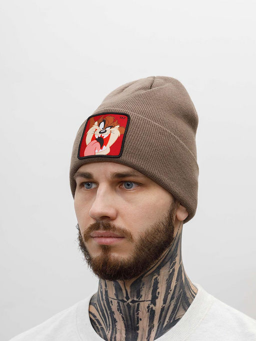 Шапка CAPSLAB арт. CL/LOO5/1/BON/TAZ3 Looney Tunes Taz (оливковый)  фото 2