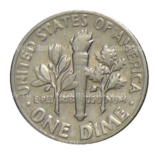 1 дайм (10 центов) 1968 года D США
